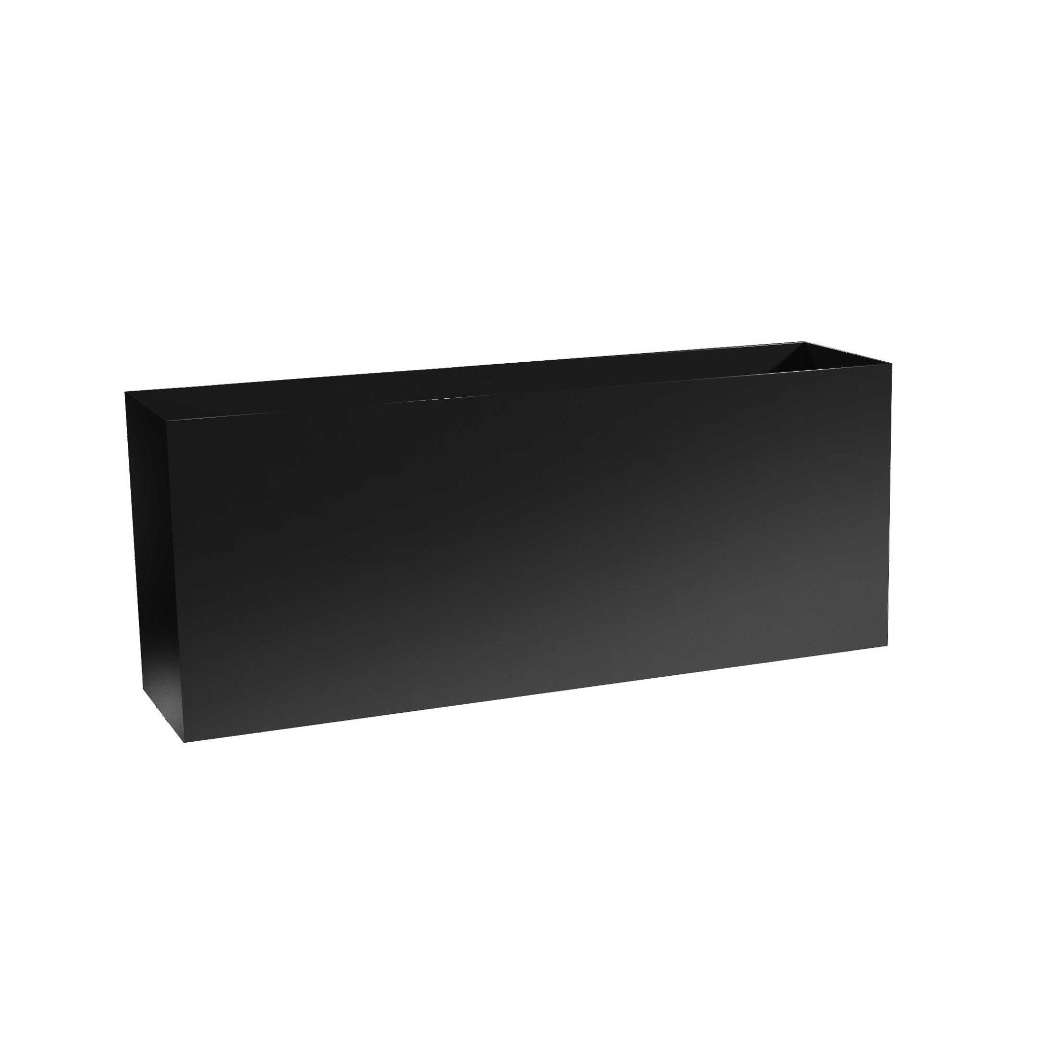 Low Profile Metal Planter Boxes - Aluminum - 16' Tall, (32'/36'/40'/46' Length; 10' Width)