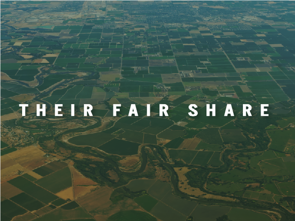 Their Fair Share: Food Production and Consumption in America