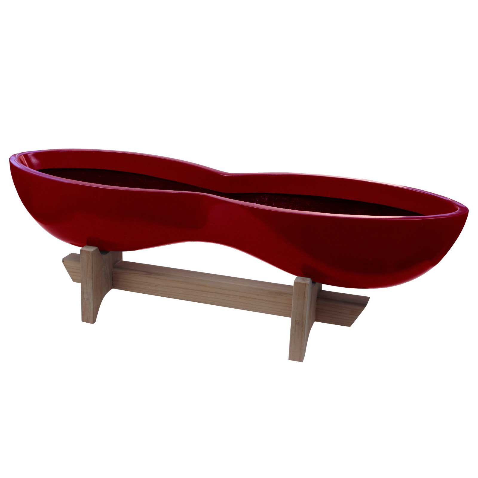 Timbrell Curved Tabletop Planter
